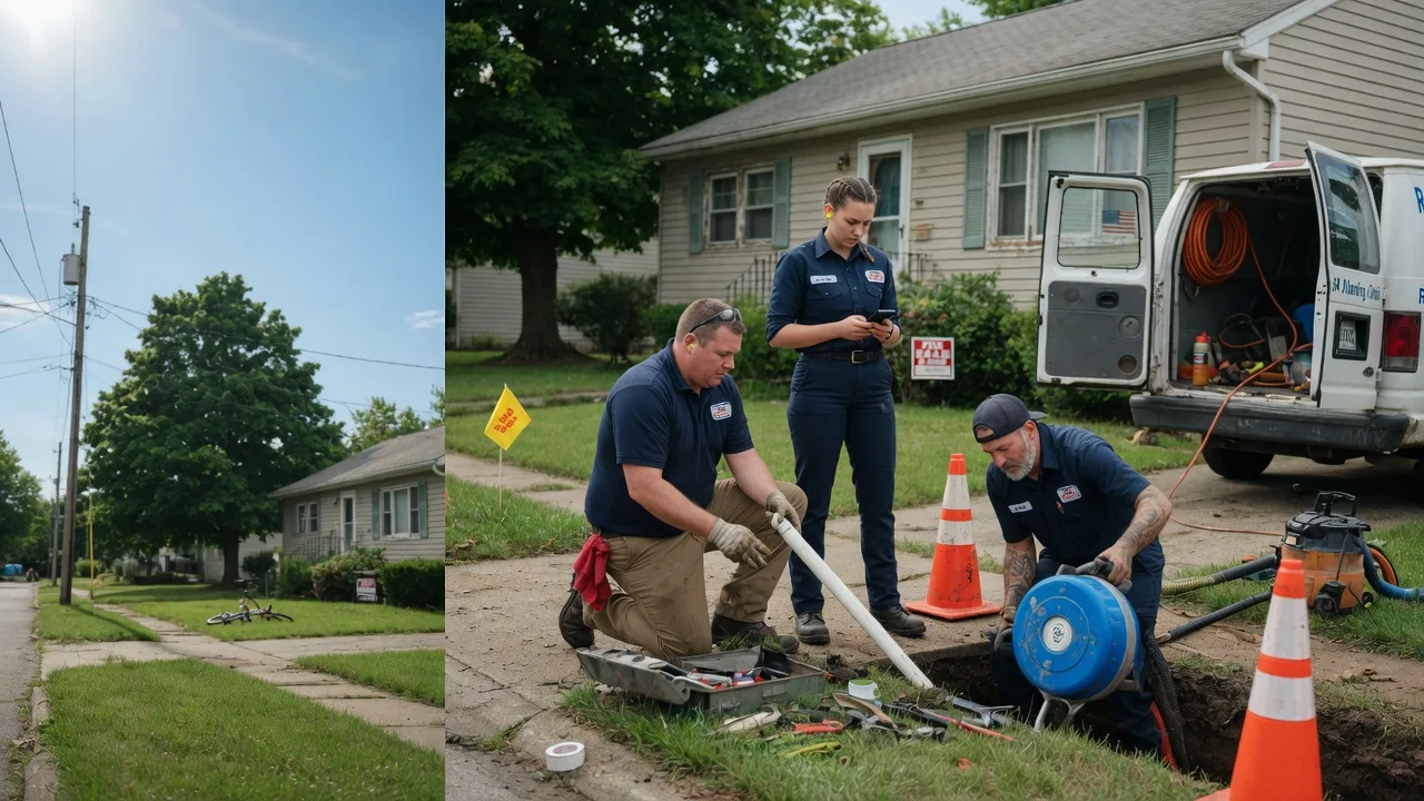 Sewer Line Repair in Breeding, KY near me